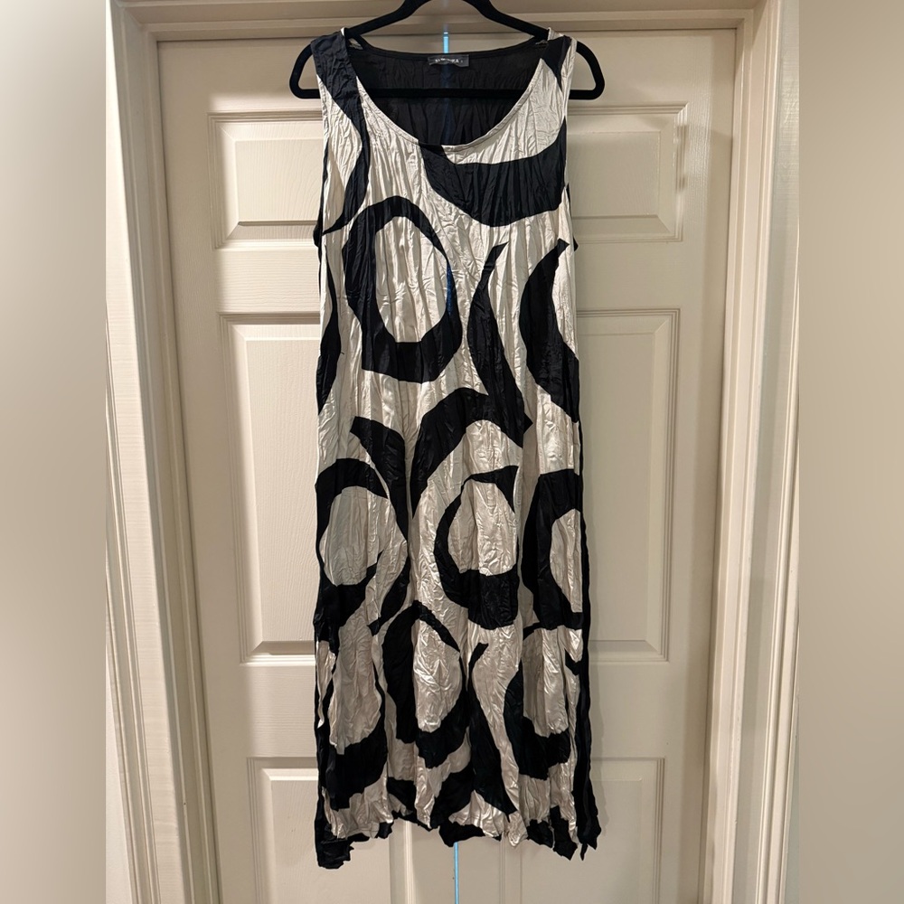 Alembika Patchwork Mixed Print Stretch Jersey Kni… - image 1